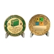 5000 Finds - Geo- Achievement Award Geocoin