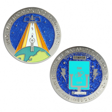 Big Blue Switch Geocoin 2011 Big Blue Switch Geocoin 2011