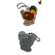 Quackers the Duck travel tag