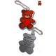 Amore the Teddy Bear Travel Tag