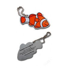 Anemone the Clown Fish Travel Tag