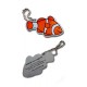Anemone the Clown Fish Travel Tag