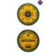 Geocoin - Geocache Cosmic Compass (Yellow)