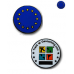 Country micro geocoins - America Country micro geocoins - America