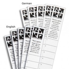 Micro Log Strips - Set of 5 English Micro Log Strips - Set of 5 English