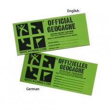 Medium geocache label