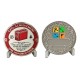 100 Finds - Geo- Achievement Award Geocoin