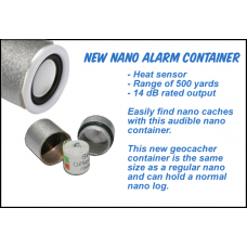 Nano Alarm Geocache Container Nano Alarm Geocache Container