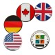 Country micro geocoins - America