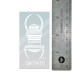 3 Inch Clear Travel Bug Decal