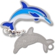 Dolphin Travel Tag